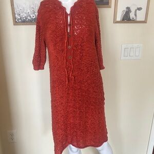 Sundance Pretty in Pointelle Knit Dress